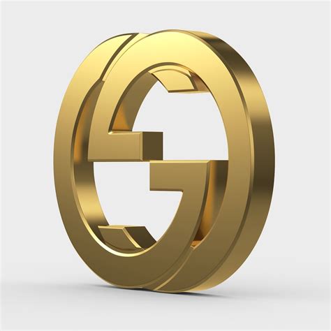 Gucci Logo 3d Model Cgtrader