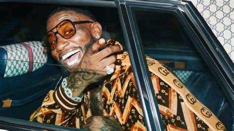 Gucci mane gucci. Watch the exclusive premiere of Gucci Mane’s “Gucci Please” video. For more than a decade, Gucci has maintained a level of cultlike success in the rap world, but his new album, Everybody... 