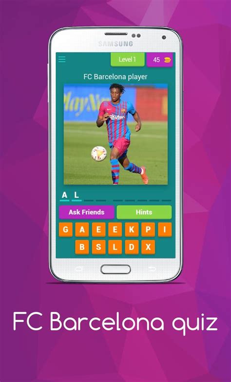 Guess FC Barcelona Player quiz APK Download for Android 