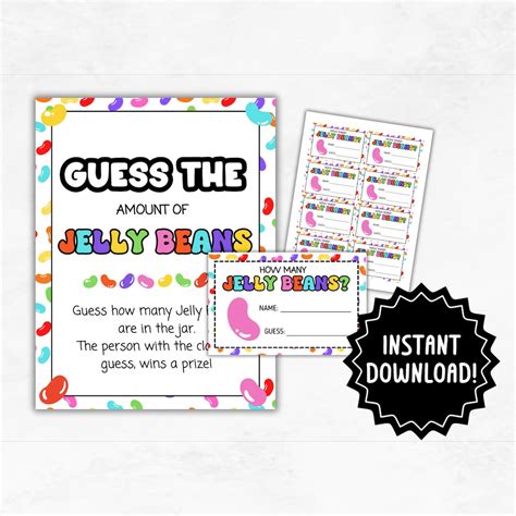 Guess How Many Guessing Game Guess How Etsy