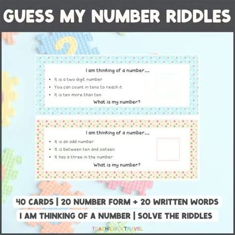 Guess My Number Riddles