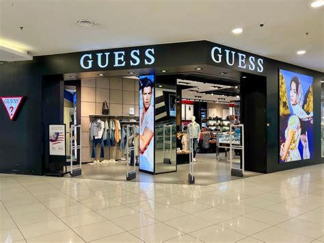 Come visit your local Guess store at 2701 Ming Avenue Bakersfield California 93304 for the top selection of quality clothing and jeans. Guess is a global lifestyle brand with a full range of denim, apparel and accessories. ... Outlets at Tejon GUESS Factory Arvin; Visalia Mall G by GUESS Visalia; Antelope Valley Mall G by GUESS Palmdale ....