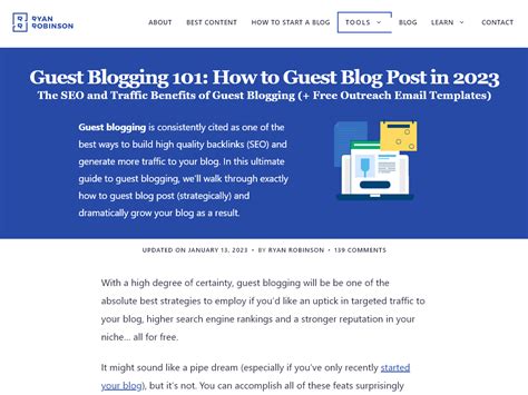 Guest blog post examples.  Here&rsquo;s the strategy that earned backlinks, leads, and SEO growt...