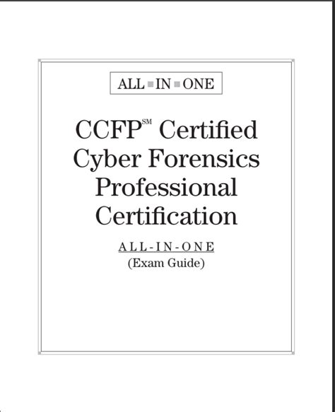 Guida agli esami cyber forensics professionale certificata ccfp prima edizione. - New holland tm 140 manual de servicio.