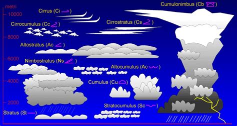 Guida allo studio delle nuvole meteorologiche scientifiche di 4 ° grado. - Les lais de marie de france..