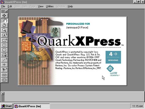 Guida rapida di quarkxpress 4 per windows visual. - Dreikomponentenmessungen an modellen des 38 cm-r-geschosses, form a und b.