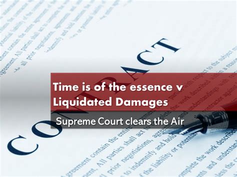 Guidance from the Supreme Court on liquidated damages