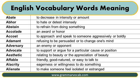 Guide English Word Meaning