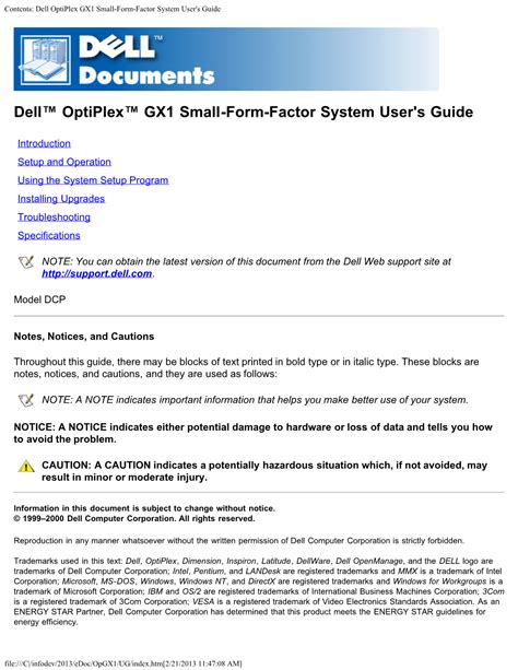Guide Gx1 User
