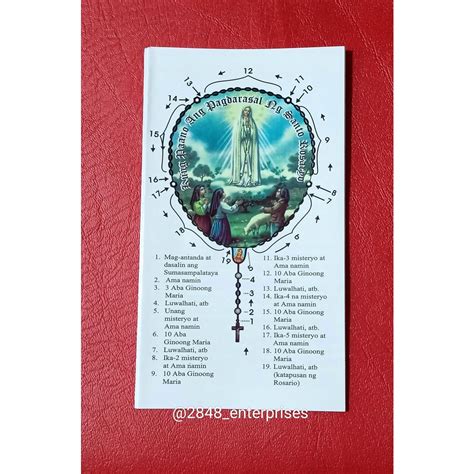 Guide In Rosary Tagalog