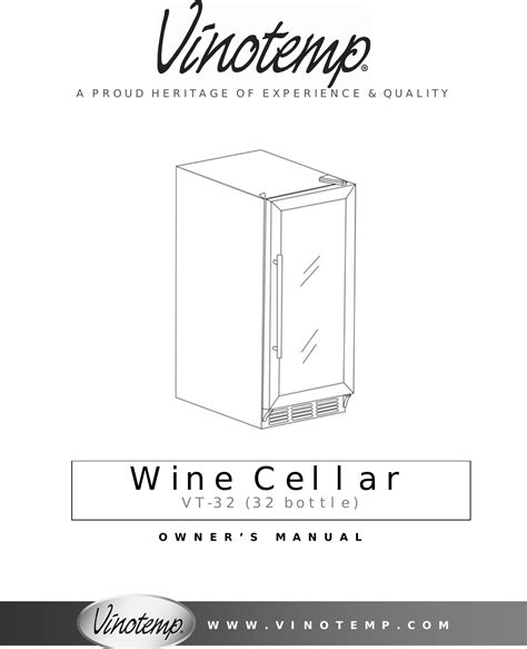 Guide User Vinotemp Parts