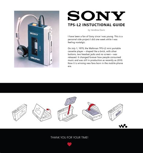 Guide Utilisation Walkman Sony