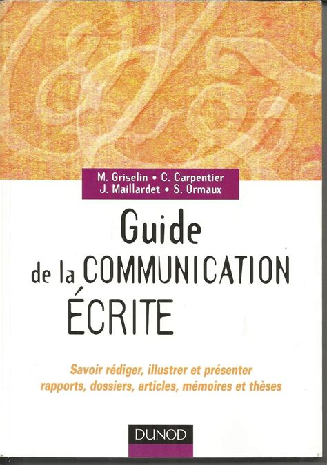 Guide de la communication ecrite