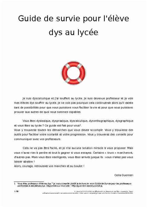 Guide de survie pour eleve dys. - Manuale catalogo ricambi escavatore kobelco sk015.