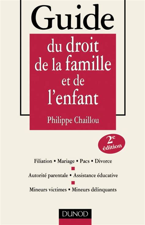 Guide du droit de la famille et de l'enfant. - Perspective drawing on the spot guides series.
