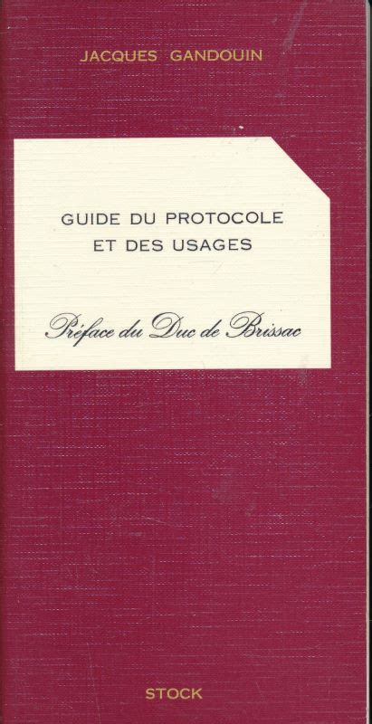 Guide du protocole et des usages. - Riflessioni di un liberale sulla democrazia.