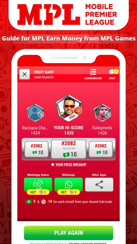 Guide for MPL Earn Money from APK Download for Android 