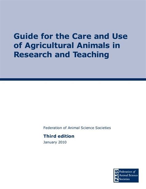 Guide for the care and use of agricultural animals in research and teaching. - Wheel horse c 145 tractor manual.