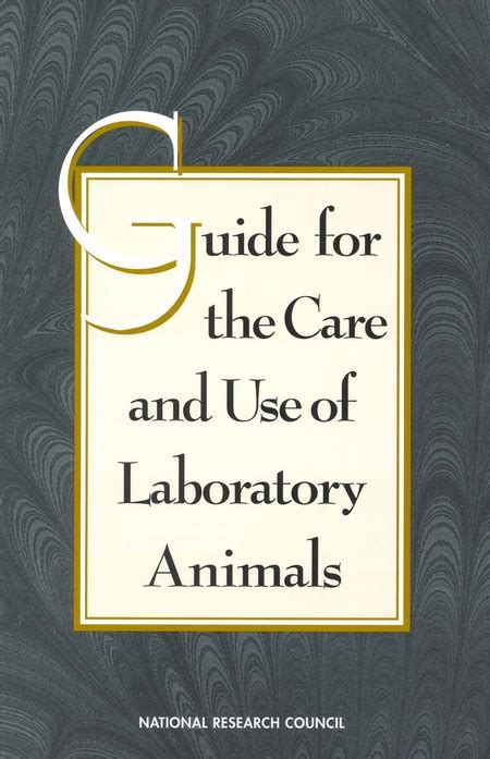 Guide for the care and use of laboratory animals 1955. - Instructor solution manual to statistical inference.