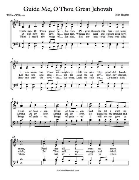 Guide me o thou great jehovah satb soprano descant congregation sheet music. - Ipod nano user guide 7th gen.