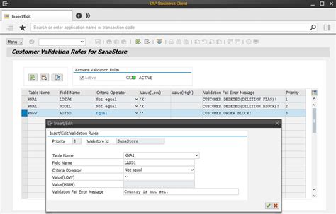 Guide on create validation rules in sap. - Emco super 11 cd lathe manual.
