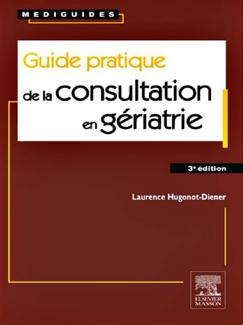 Guide pratique de la consultation en geriatrie troisieme edition. - Conjugated polymers processing and applications handbook of conducting polymers third.