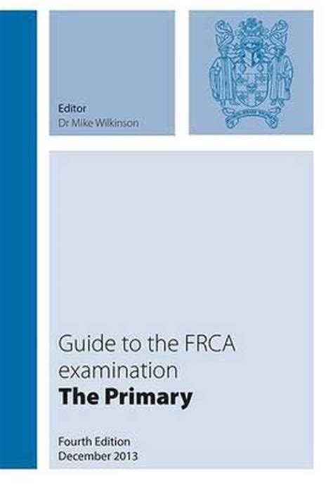 Guide the frca examination the primary. - 2002 dutchmen 26 rl owners manual.