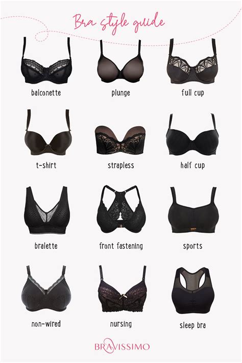 Guide to Bra Styles for Every Size Style and Shape