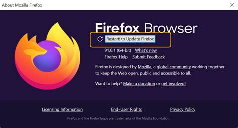 Guide to Configuring the Update Settings in Mozilla Firefox