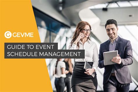Guide to Event Schedule Management