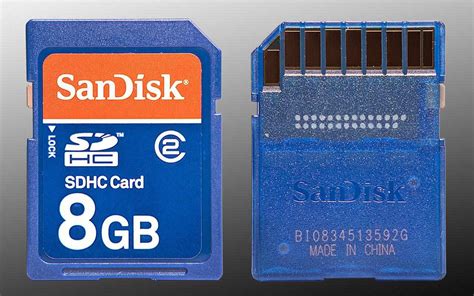 Guide to SD SDHC Camcorder Memory Cards