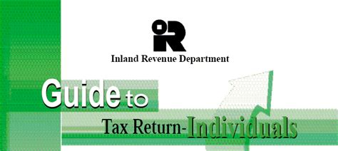 Guide to Tax Return Individuals - etax13.ird.gov.hk