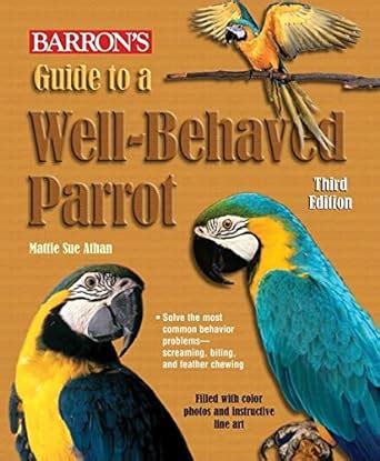 Guide to a well behaved parrot barron s. - Ich hatte viel bekümmernis [my spirit was in heaviness].