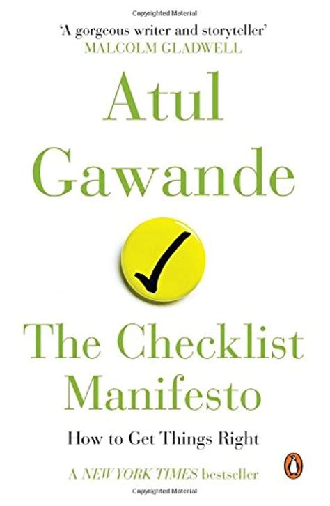 Guide to atul gawandes the checklist manifesto. - Wefabcc2ep wastewater operators guide to preparing for the certification examination.