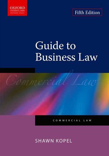 Guide to business law commercial law. - Fanuc series 18i m control parameter manual.
