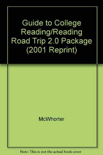 Guide to college reading reading road trip 20 package. - Handbook for sound engineers by glen ballou.