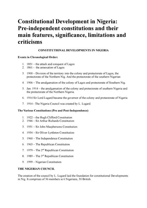 Guide to constitutional development in nigeria. - Forgeron les origines des forgerons et leur place dans l'histoire mini-livre du clan écossais.