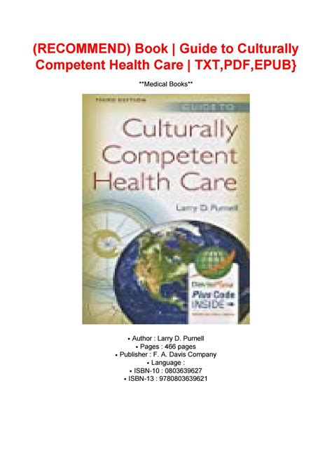 Guide to culturally competent health care guide to culturally competent health care guide to culturally competent. - Lettres familieres de messieurs boileau despreaux et brossette.