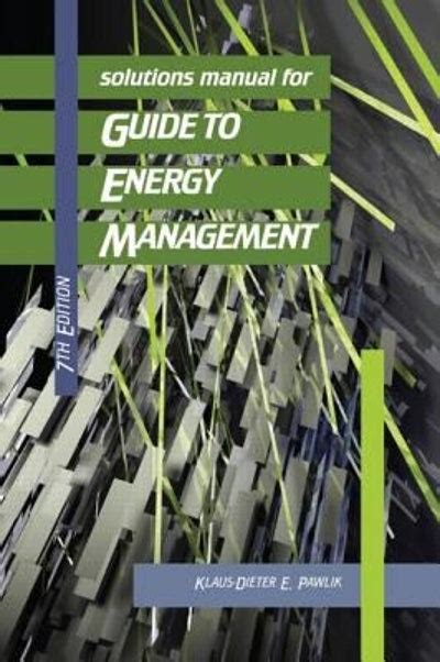 Guide to energy management 7th solution manual. - Control systems engineering nise solutions manual 5th edition.