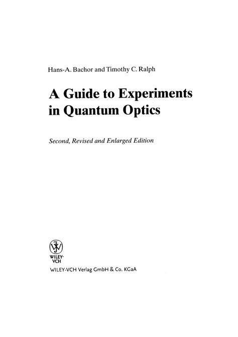 Guide to experiments in quantum optics. - Aproximación a la historia de españa.