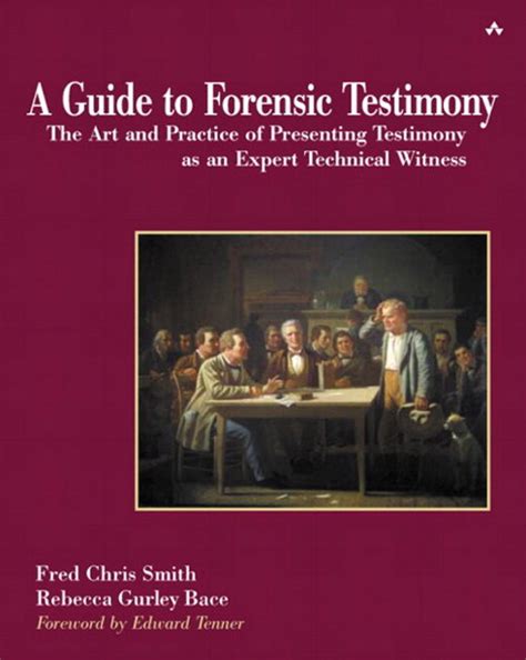 Guide to forensic testimony the art and practice of presenting testimony as an expert technical witness 03 by. - Atlas copco zt 160 vsd handbuch.