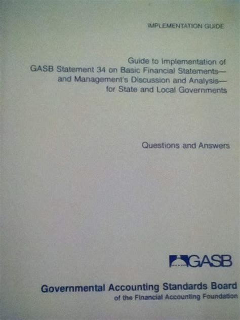 Guide to implementation of gasb statement 34 on basic financial. - Service repair manual husqvarna chainsaw 340 345 346xp 350 351 353 2003.