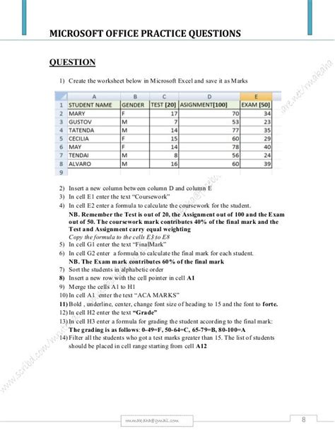 Guide to microsoft office 2015 exercise answers. - Study guide for animal farm by george orwell.