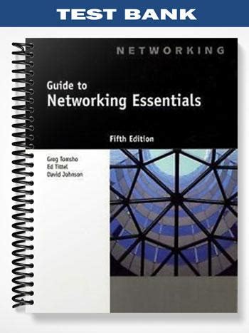 Guide to networking essentials 5th test bank. - Platinum natural sciences teachers guide grade 7.