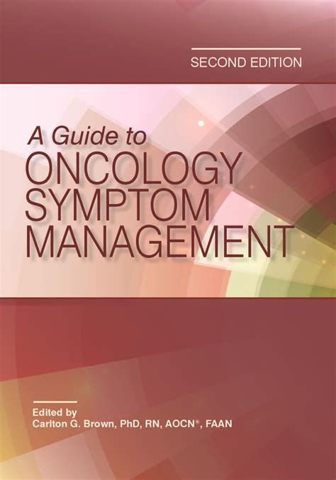 Guide to oncology symptom management flowsheet. - Tricotilomanía una guía del terapeuta con enfoque de terapia conductual mejorada.