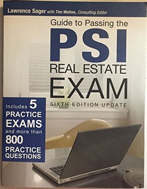 Guide to passing the psi real estate exam 6th edition update. - Erziehung und unterricht im deutschen ordenslande bis 1525 mit besonderer berücksichtigung des niederen unterrichtes ....