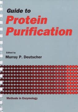 Guide to protein purification methods in enzymology vol 182. - The manual of museum exhibitions gbv.