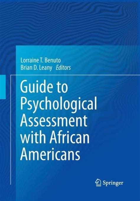 Guide to psychological assessment with african americans. - How to pray for your wife a 31 day guide.