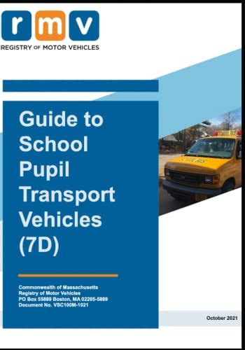 Guide to school pupil transport vehicles 7d massachusetts. - Bobcat zero turn mower parts manual.