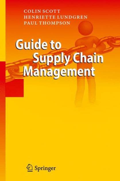 Guide to supply chain management by colin scott. - Biology 105 lab manual answer key.